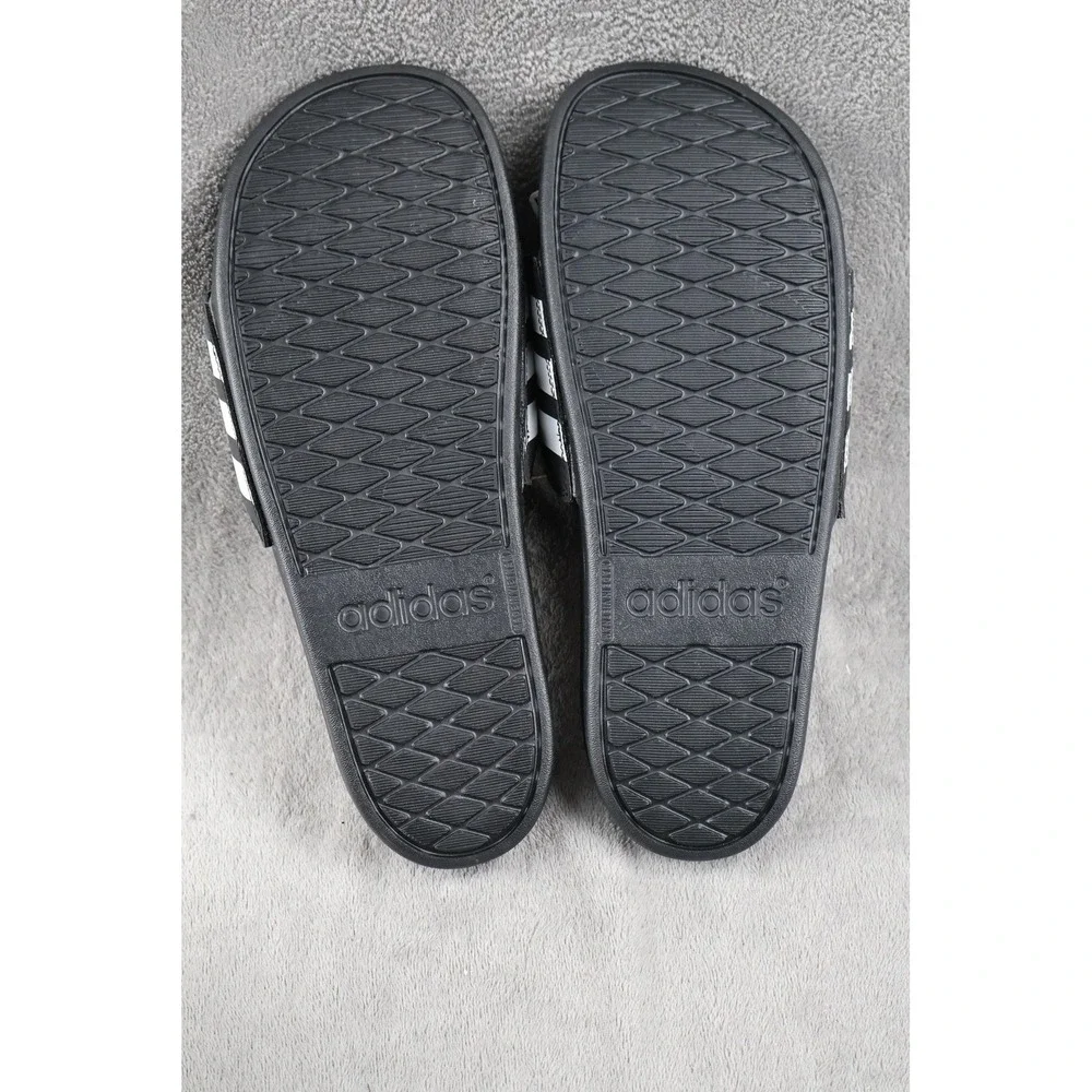 Adidas Adilette Comfort Shoes‎ Mens Size 5 Black Slide Sandal Casual JS4313